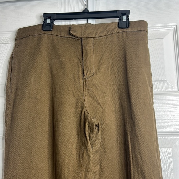 Massimo Dutti Brown Crop Pants 30 - Picture 3 of 10
